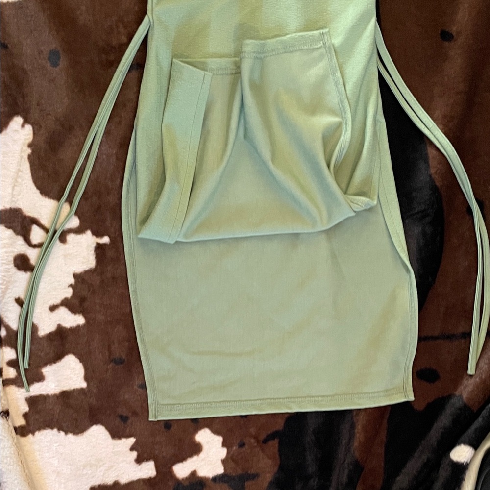 “SHEIN” Mint Green Sleeveless Mini Dress! - Picture 2 of 5